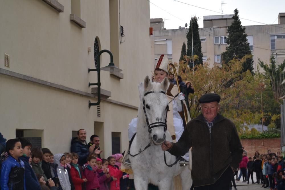 Sant Nicolau a l'escola Mowgli d'Igualada