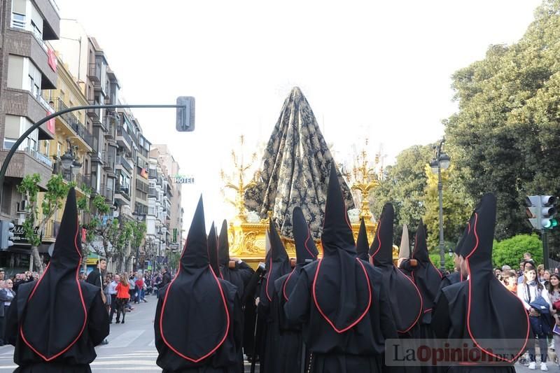 Procesión de la Soledad del Calvario en Murcia