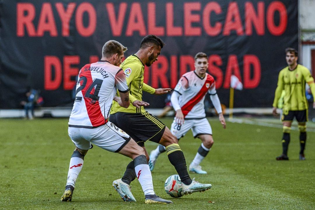 Rayo Vallecano contra Real Zaragoza