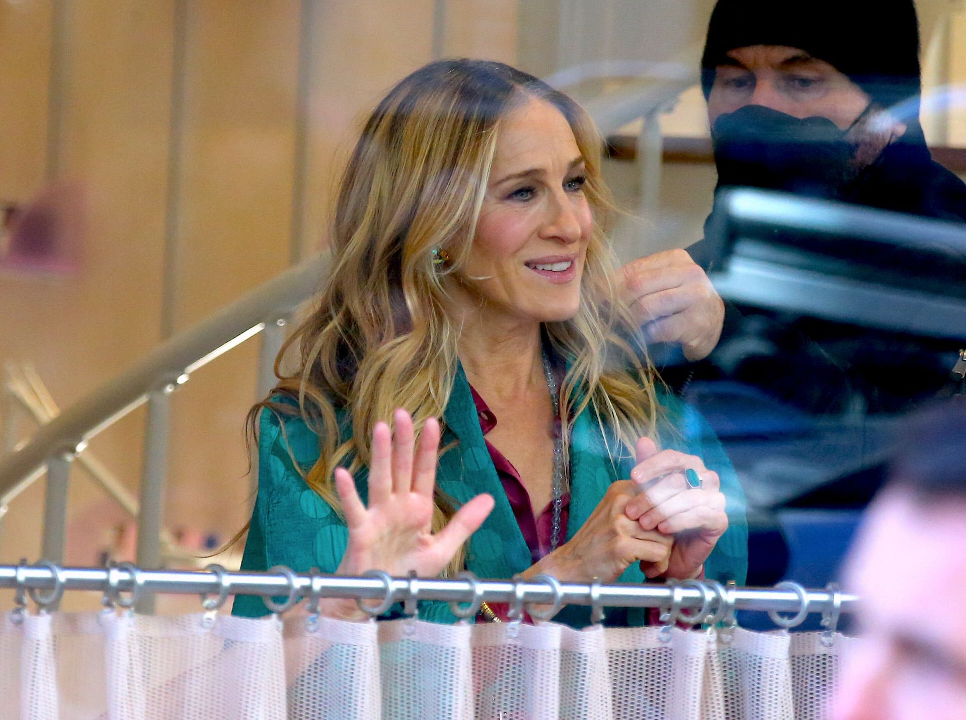 Sarah Jessica Parker en el rodaje de 'And Just Like That'