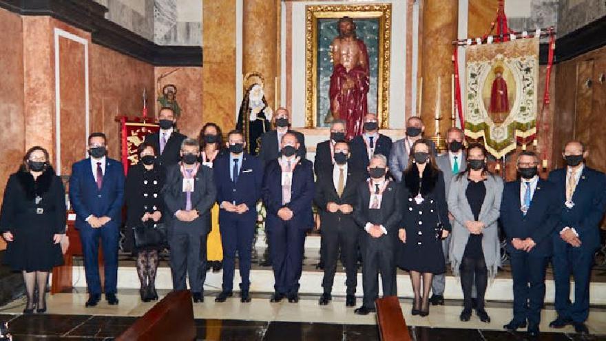 La iglesia arciprestal de Vila-real acogió en la tarde del Jueves Santo la tradicional Santa Cena del Señor.