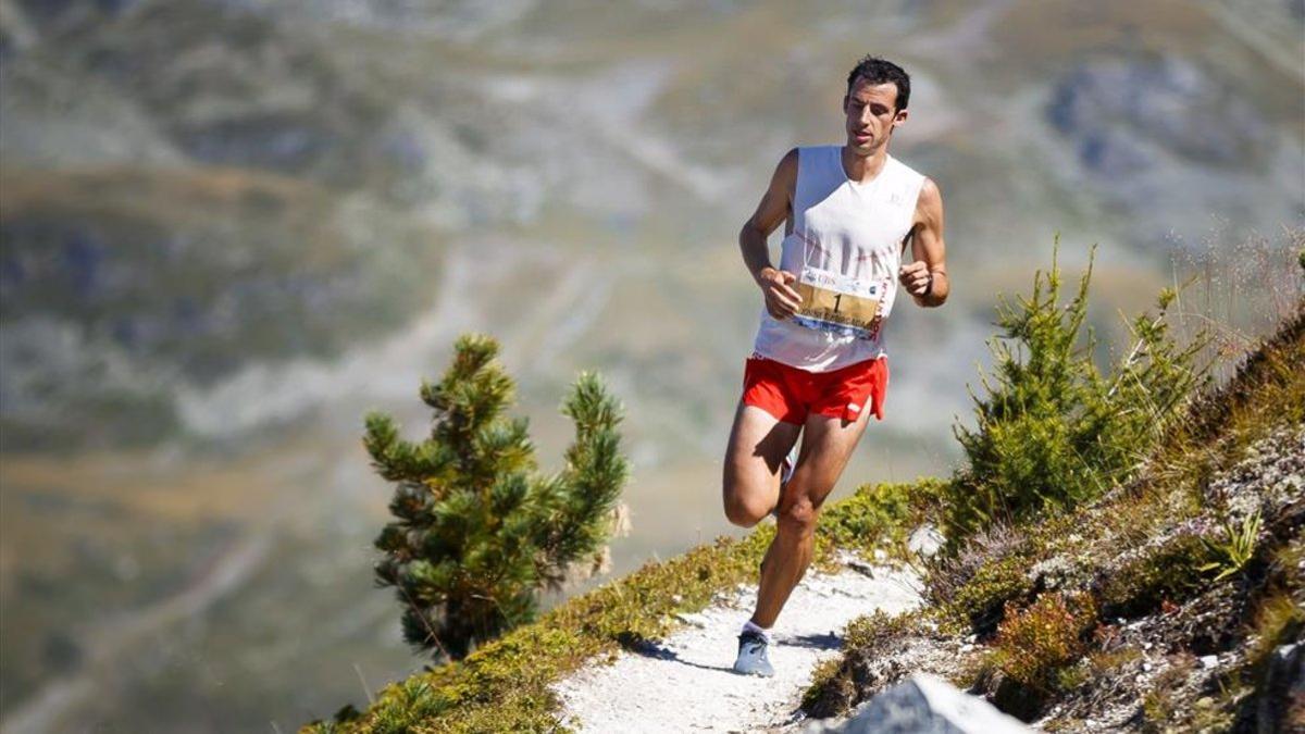 Este sábado Kilian Jornet ha realizado una carrera muy diferente a las habituales