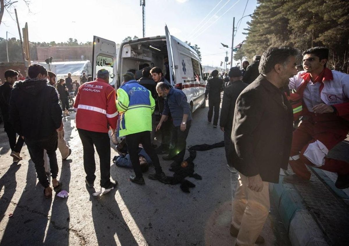 Explosions kills more than 70 people during a commemoration near the grave of Irans slain General Soleimani