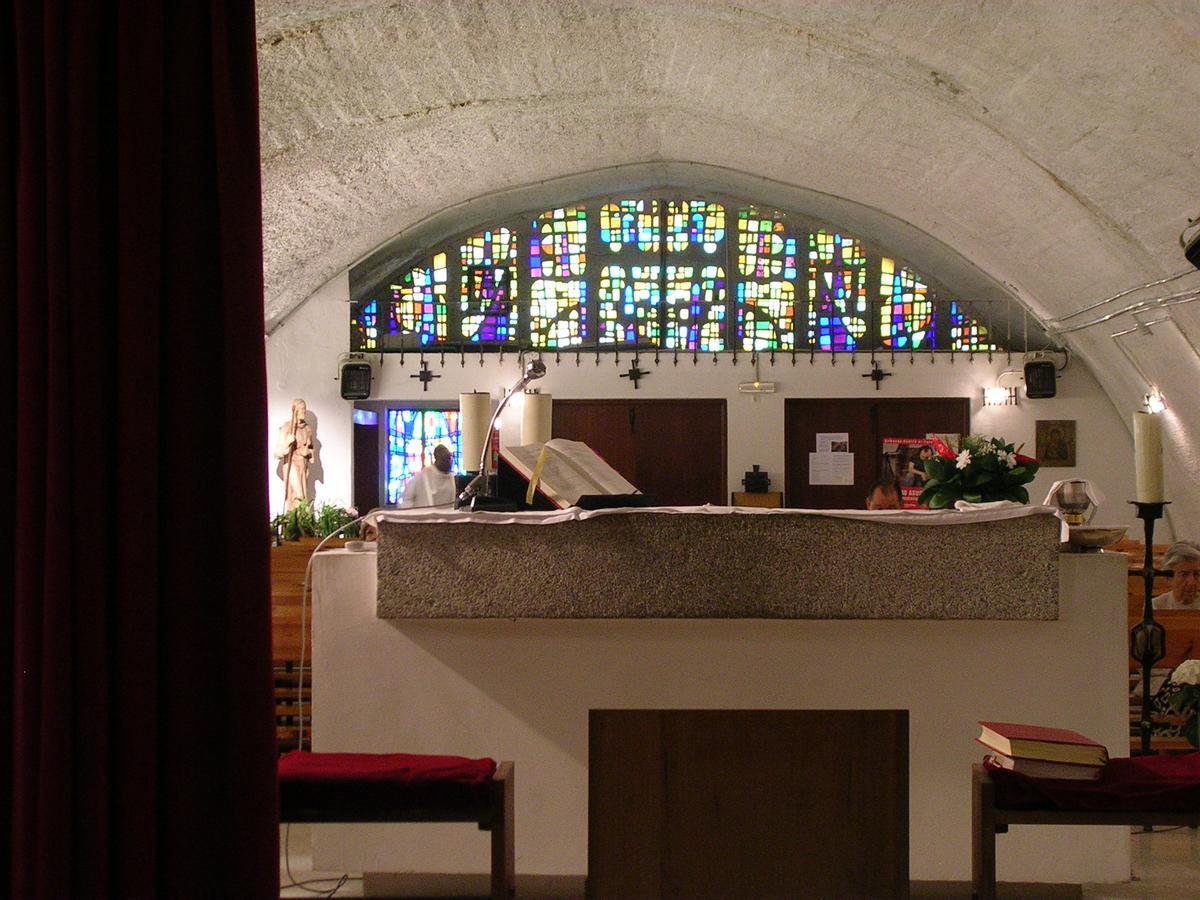 Vista desde el altar.