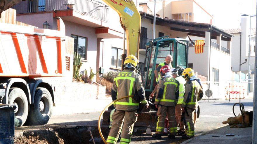 Cubes d'aigua i resignació entre veïns i hostalers de la Bisbal