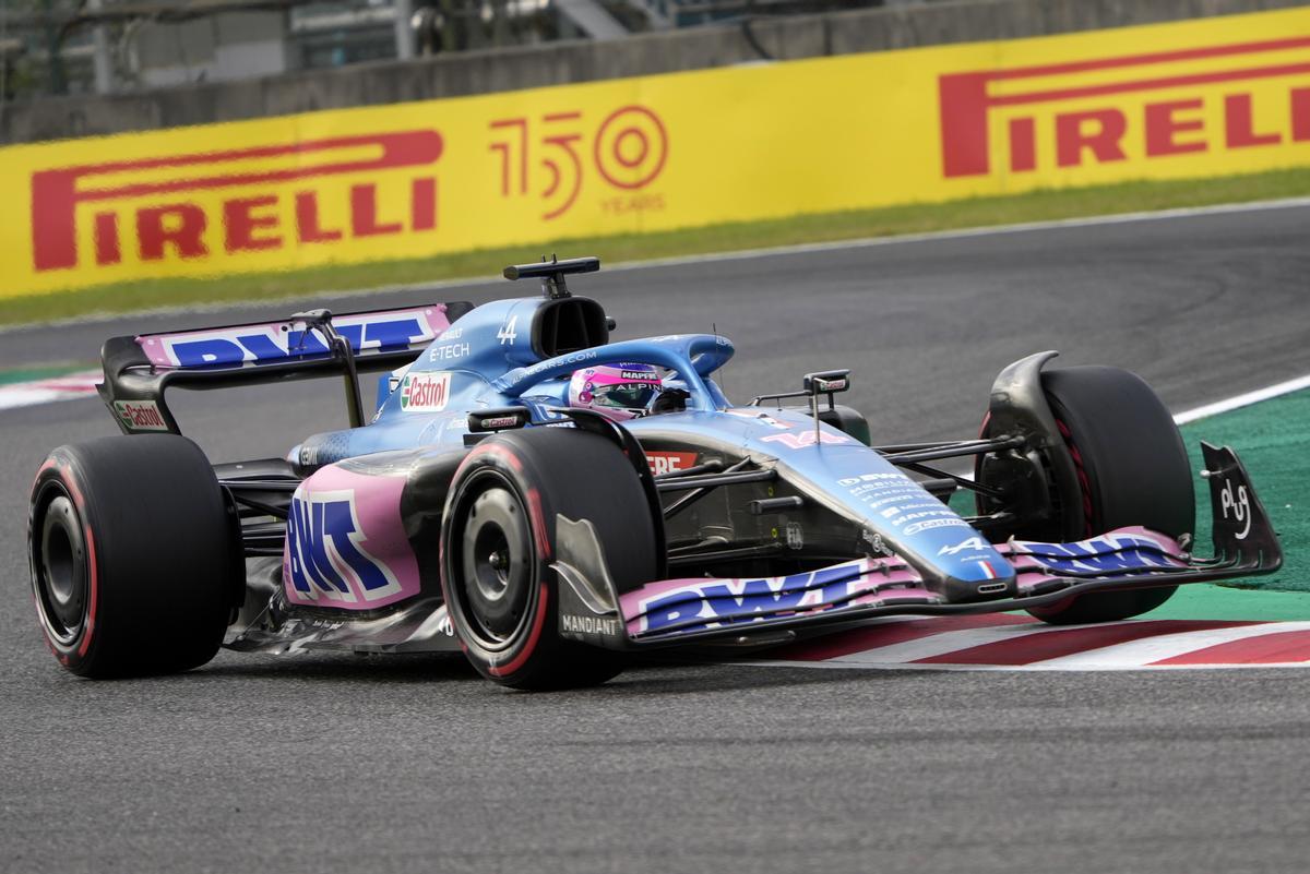 Fernando Alonso, en el circuito de Suzuka