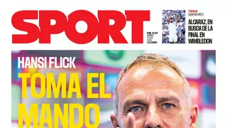 La portada de SPORT de hoy viernes, 11 de julio de 2025