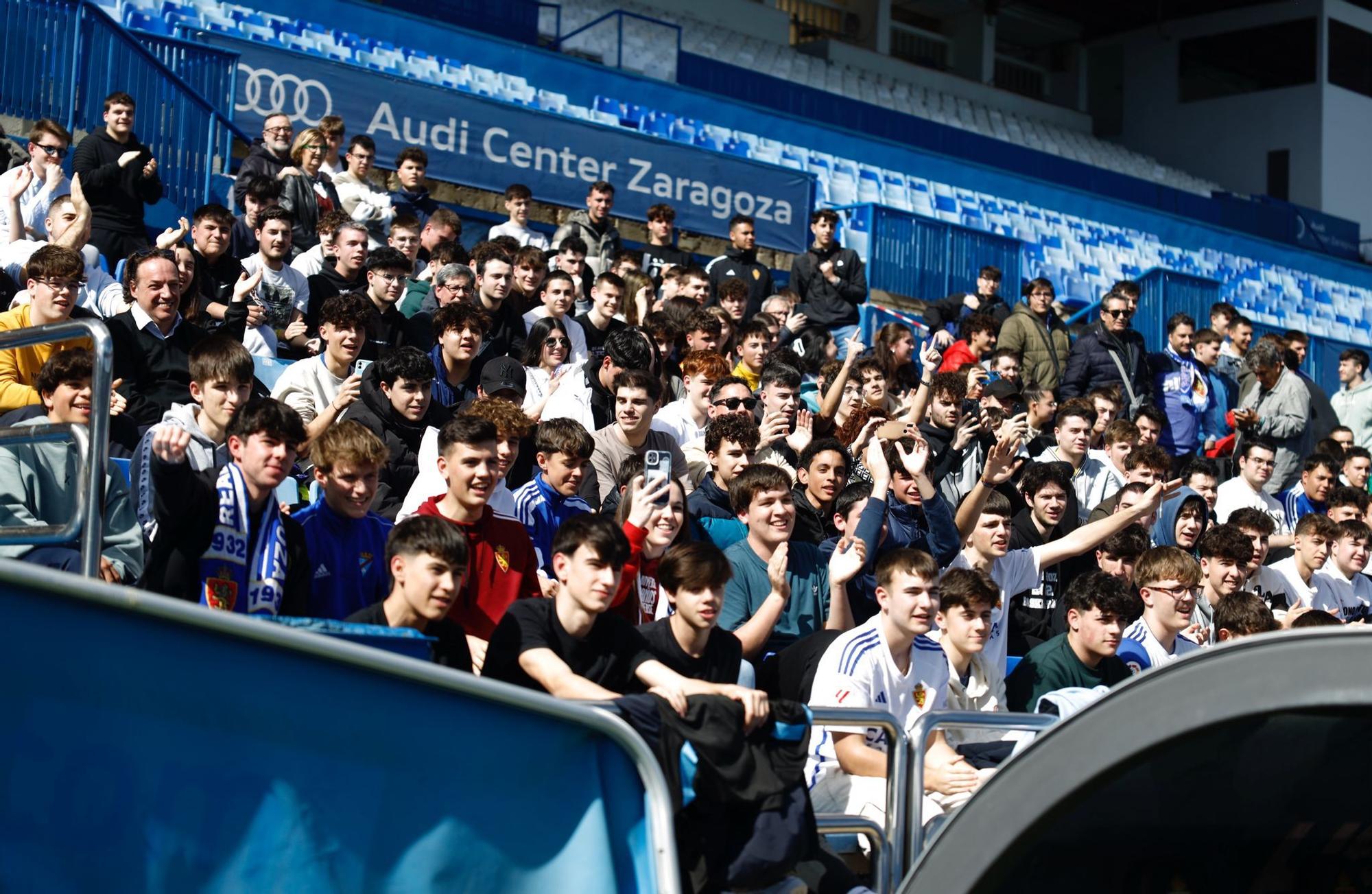 En imágenes | La emocionante presentación de Víctor Fernández en su regreso al Real Zaragoza