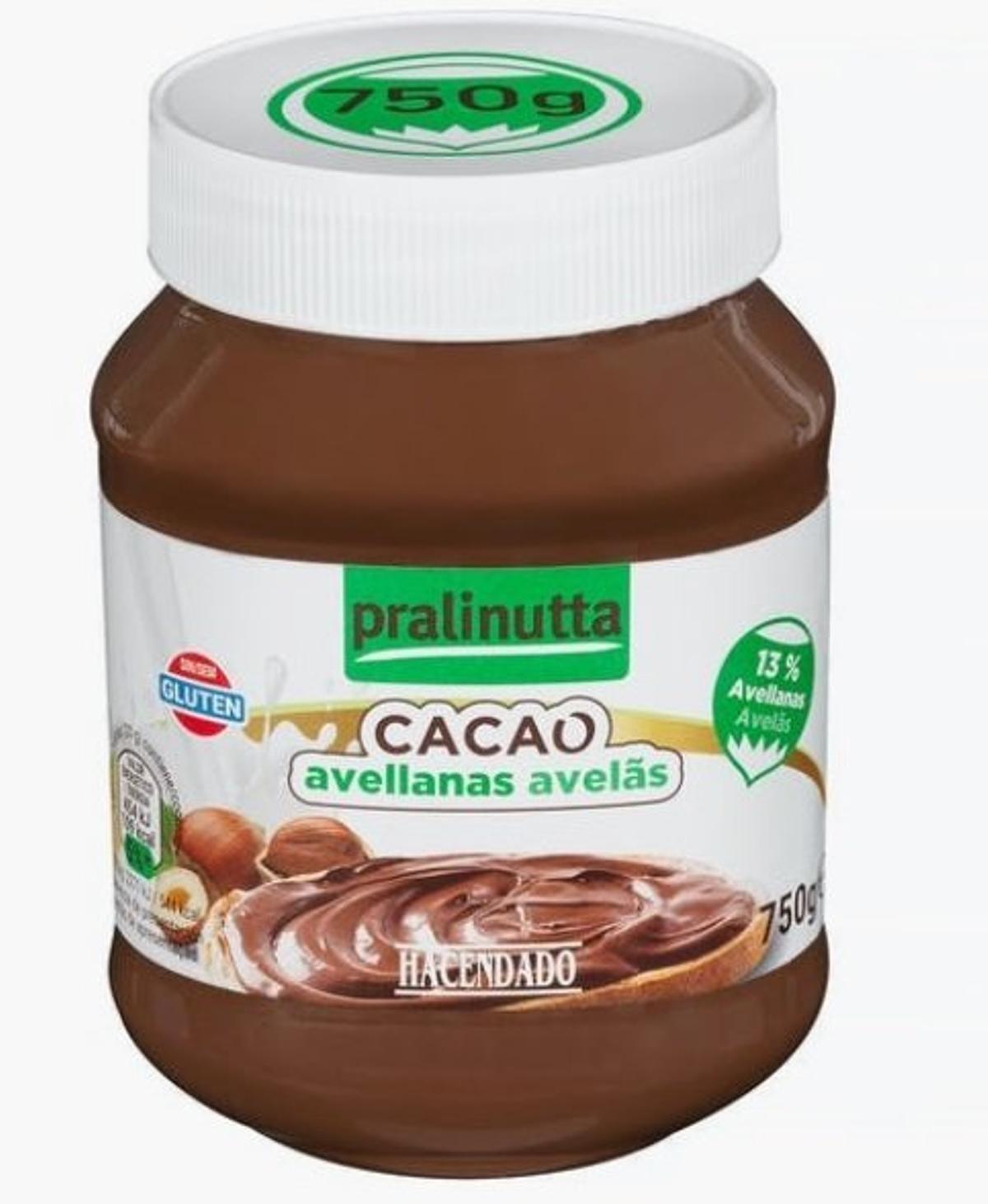 Foto: crema de cacao Mercadona