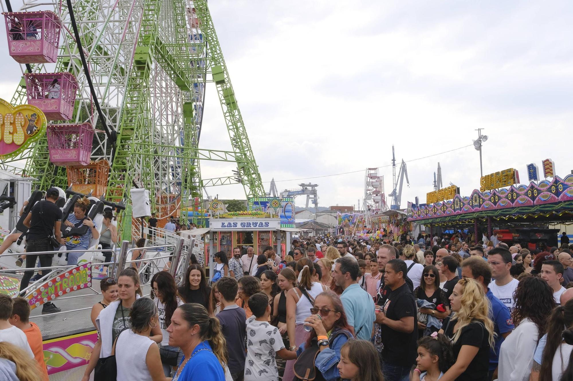 Las atracciones se despiden de la Semana Negra