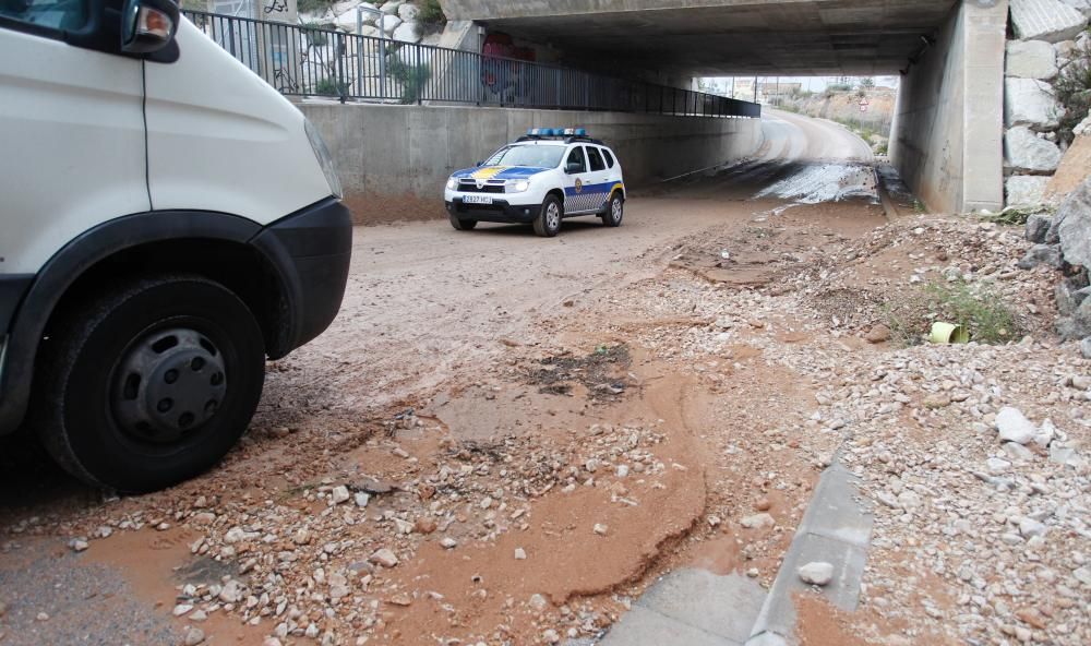 Así ha amanecido San Vicente del Raspeig tras la gota fría