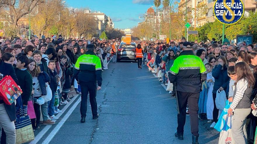 Recomendaciones para ver las Cabalgatas de Reyes de forma segura / Foto Emergencias Sevilla