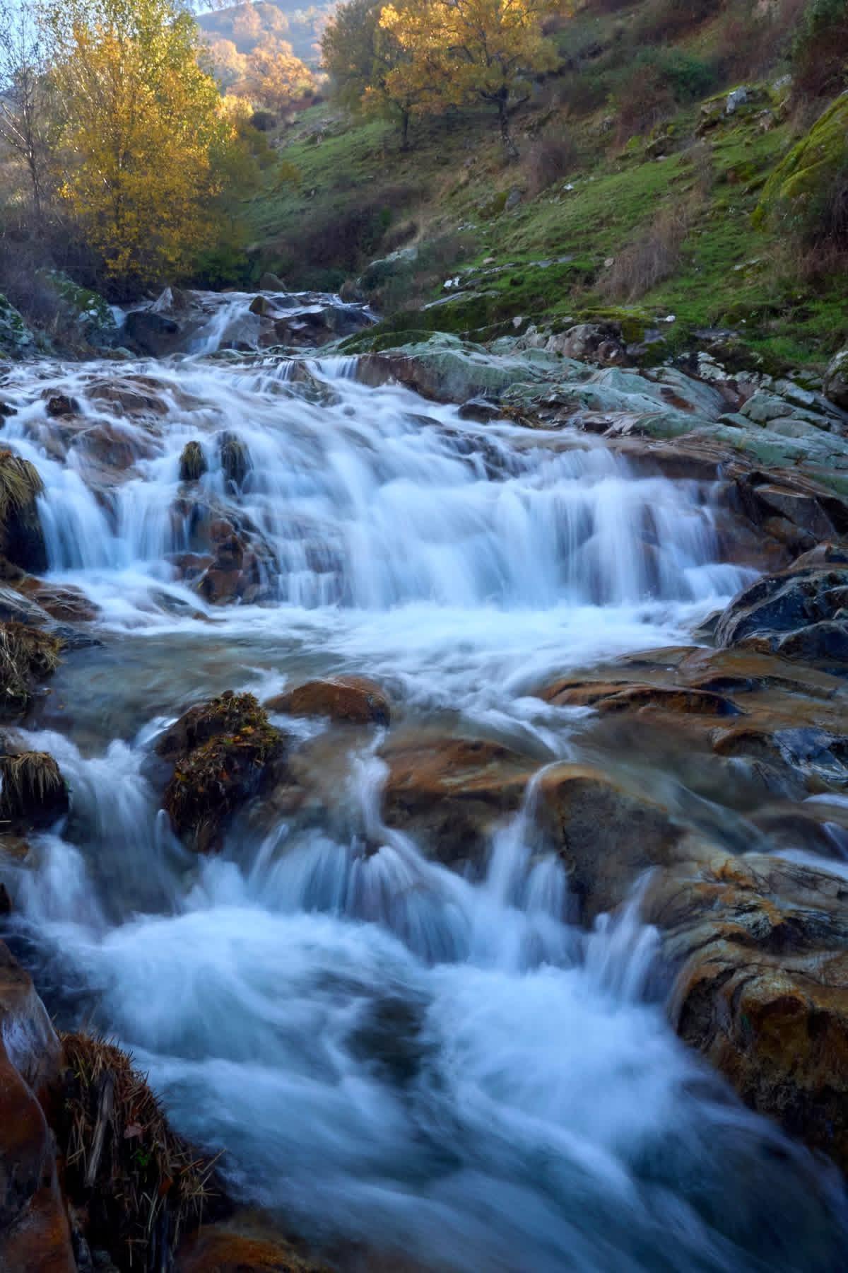 Saltos de agua en el Valle del Ambroz