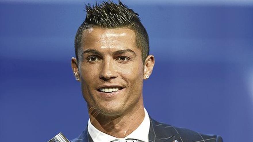 Cristiano Ronaldo, elegido como el mejor jugador de la UEFA de la temporada 2015-16