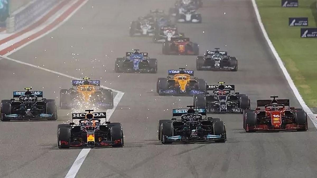 La salida del último GP de Bahrein