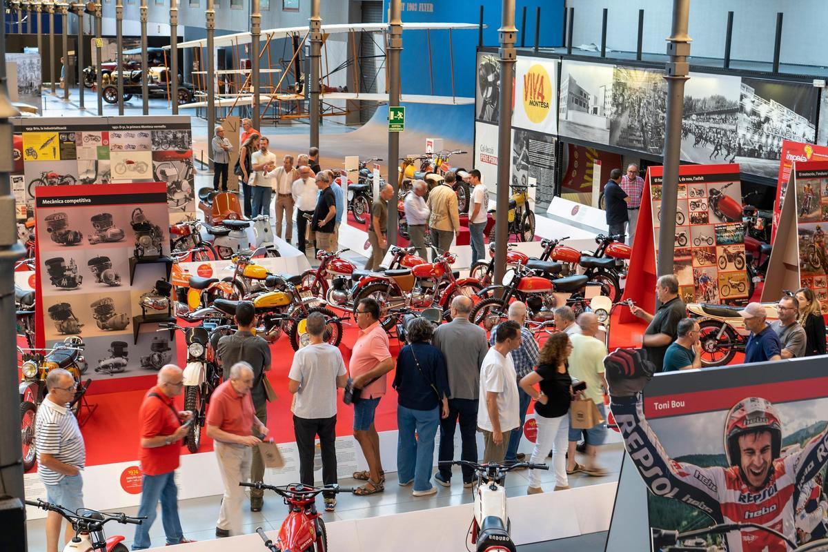 La exposición “VIVA Montesa” del Museu Nacional de la Ciència i la Tècnica de Catalunya (MNACTEC)