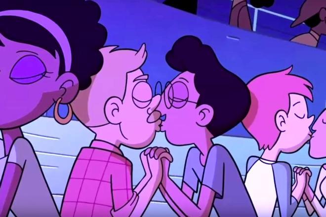 El primer beso gay que Disney incluyó en pantalla, en la serie 'Star contra las fuerzas del mal'