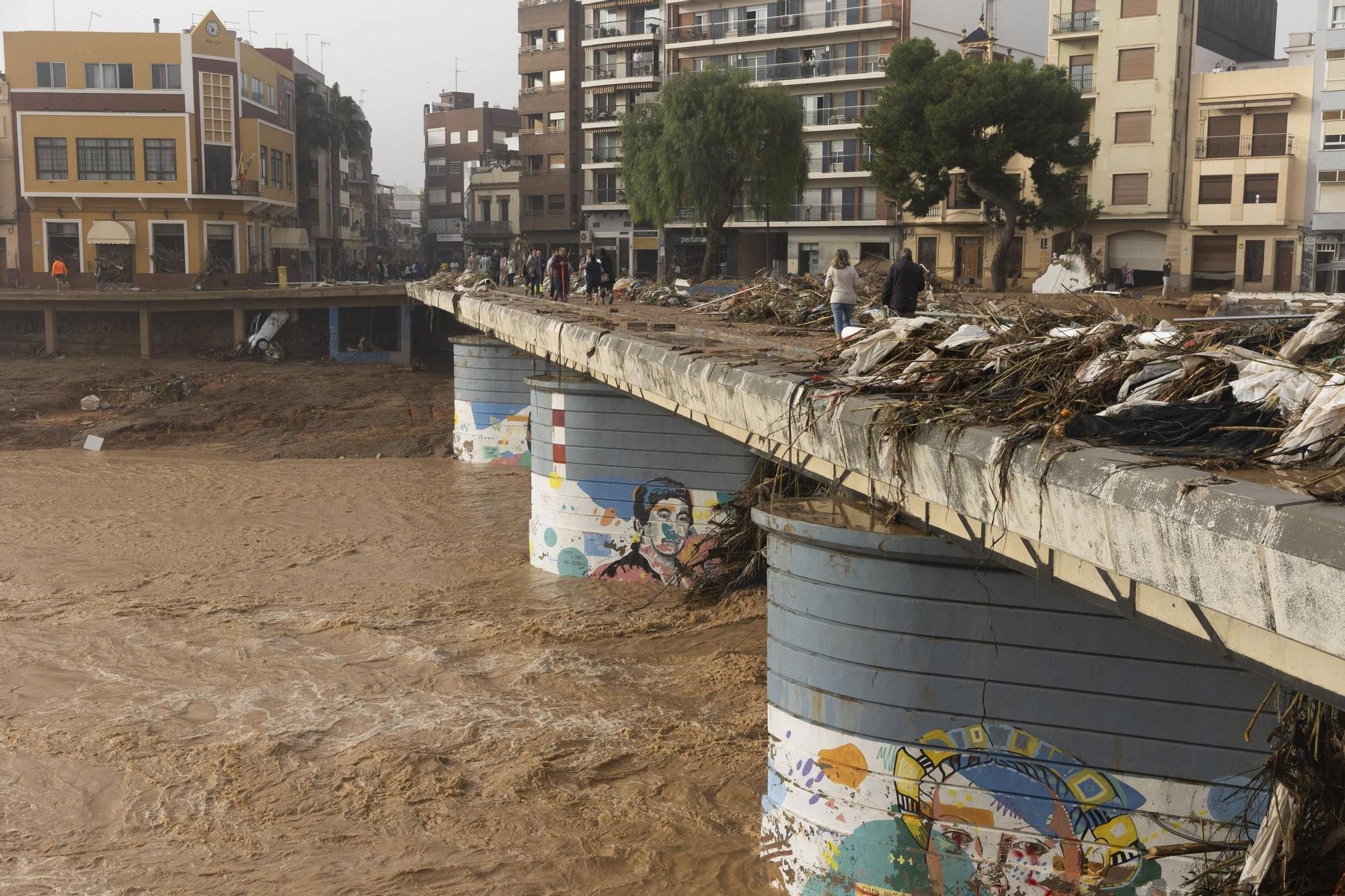 La devastación en Paiporta tras la catástrofe