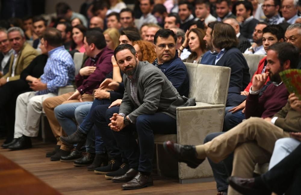 Mitin de Vox en A Coruña con Santiago Abascal