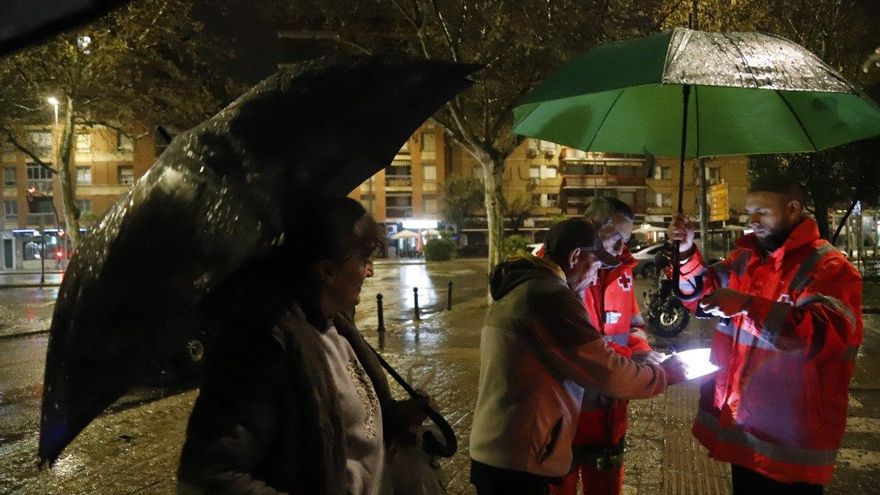 Entre 50 y 70 personas duermen en las calles de Córdoba estos días pese a las lluvias