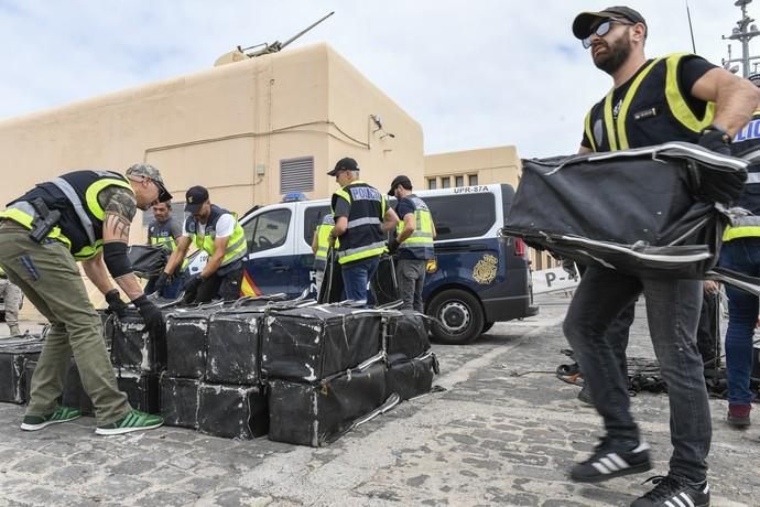 Desembarco de 1.500 kilos de coca en Gran Canaria