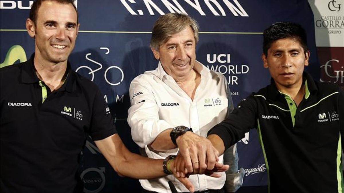 Valderde y Quintana, las estrellas del Movistar para las grandes vueltas del 2017