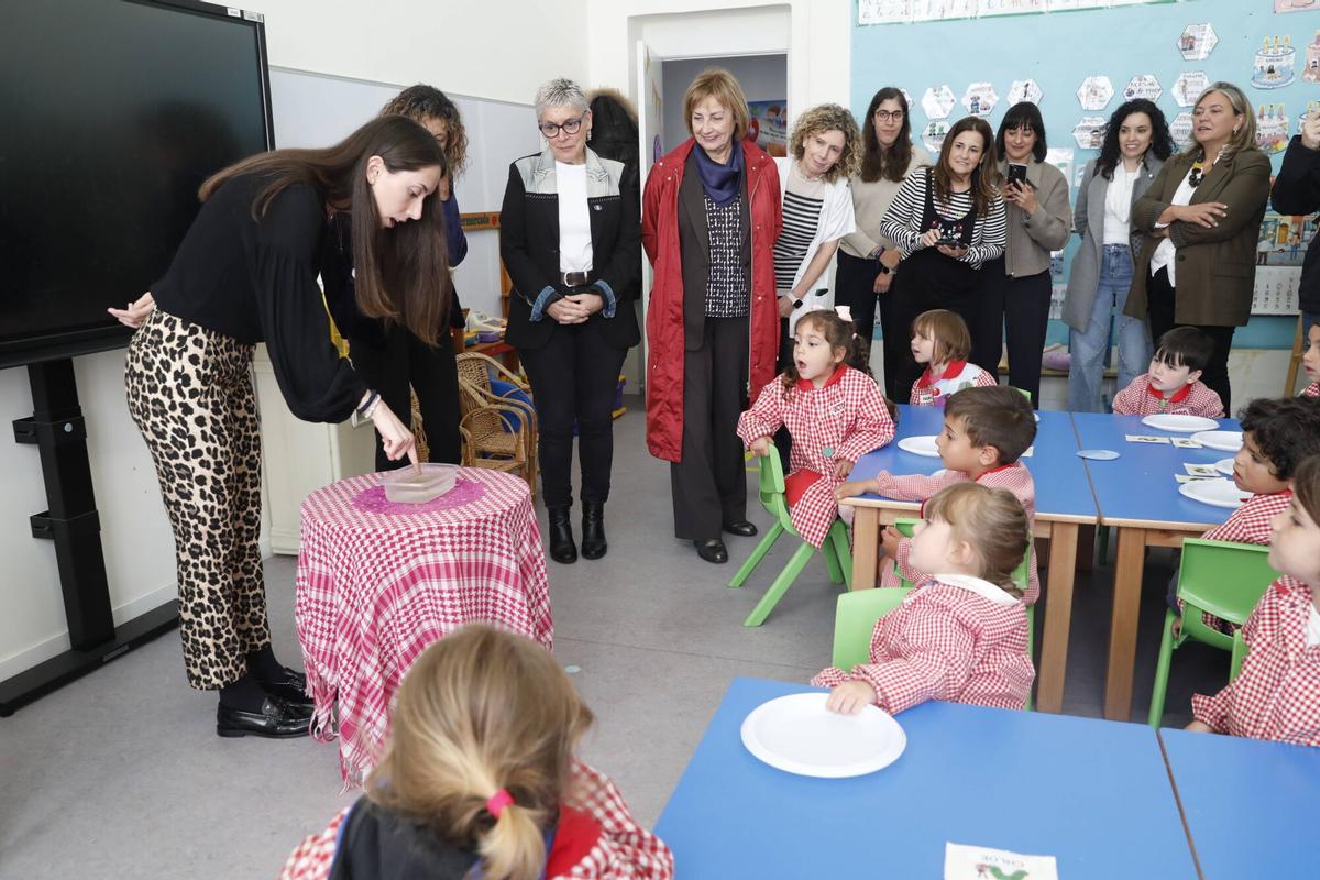 Avilés. Colegio Palacio Valdés. Higiene de manos