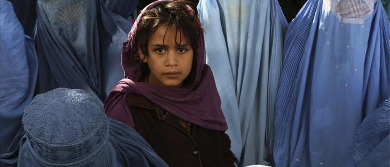 Niña afgana
