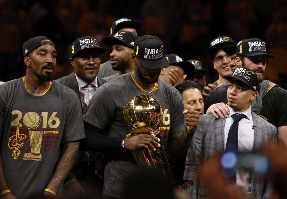 Los Cavaliers, campeones de la NBA