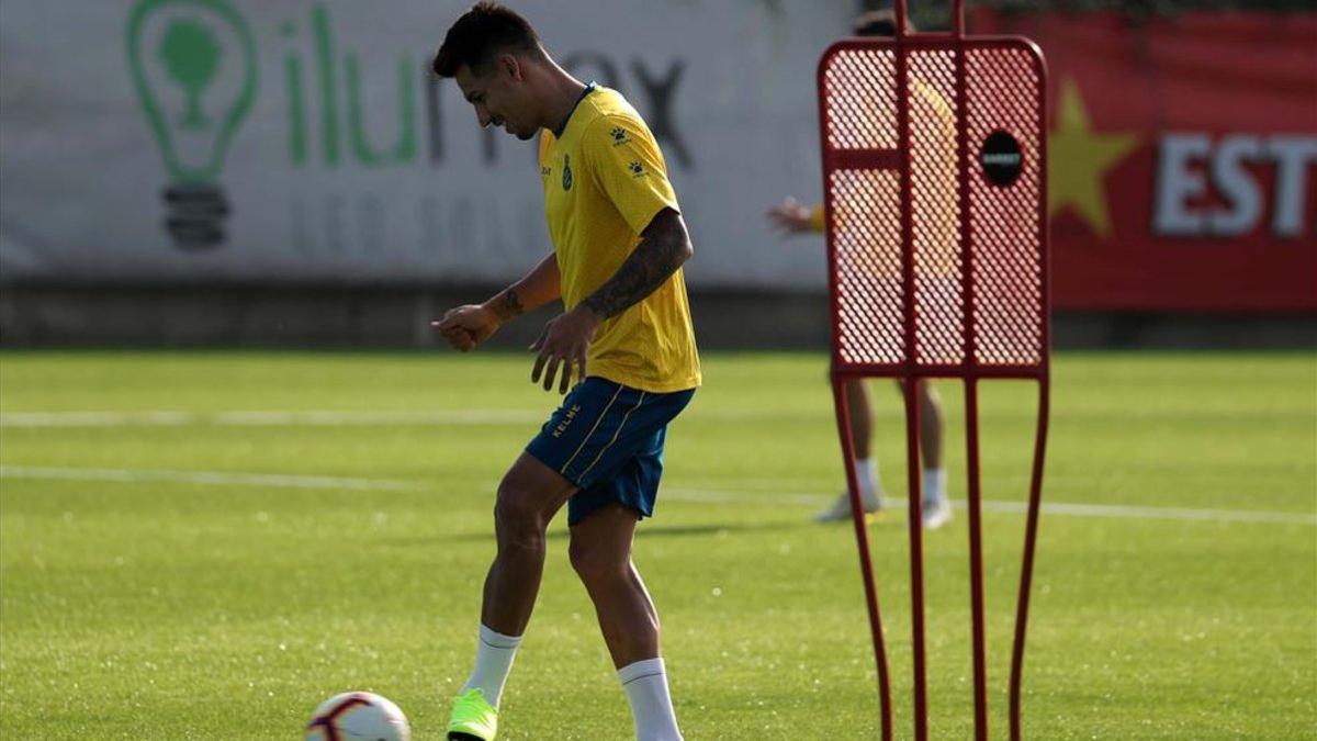 Hernán Pérez se perderá los tres próximos compromisos del Espanyol.