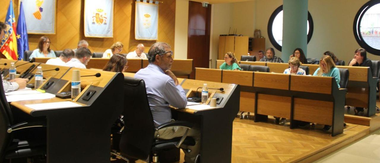 Imagen de la sesión plenaria del mes de julio en el que se aprobó la respuesta a la empresa adjudicataria del proyecto.