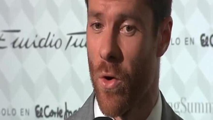 Xabi Alonso: "Cristiano tiene una pequeña molestia"