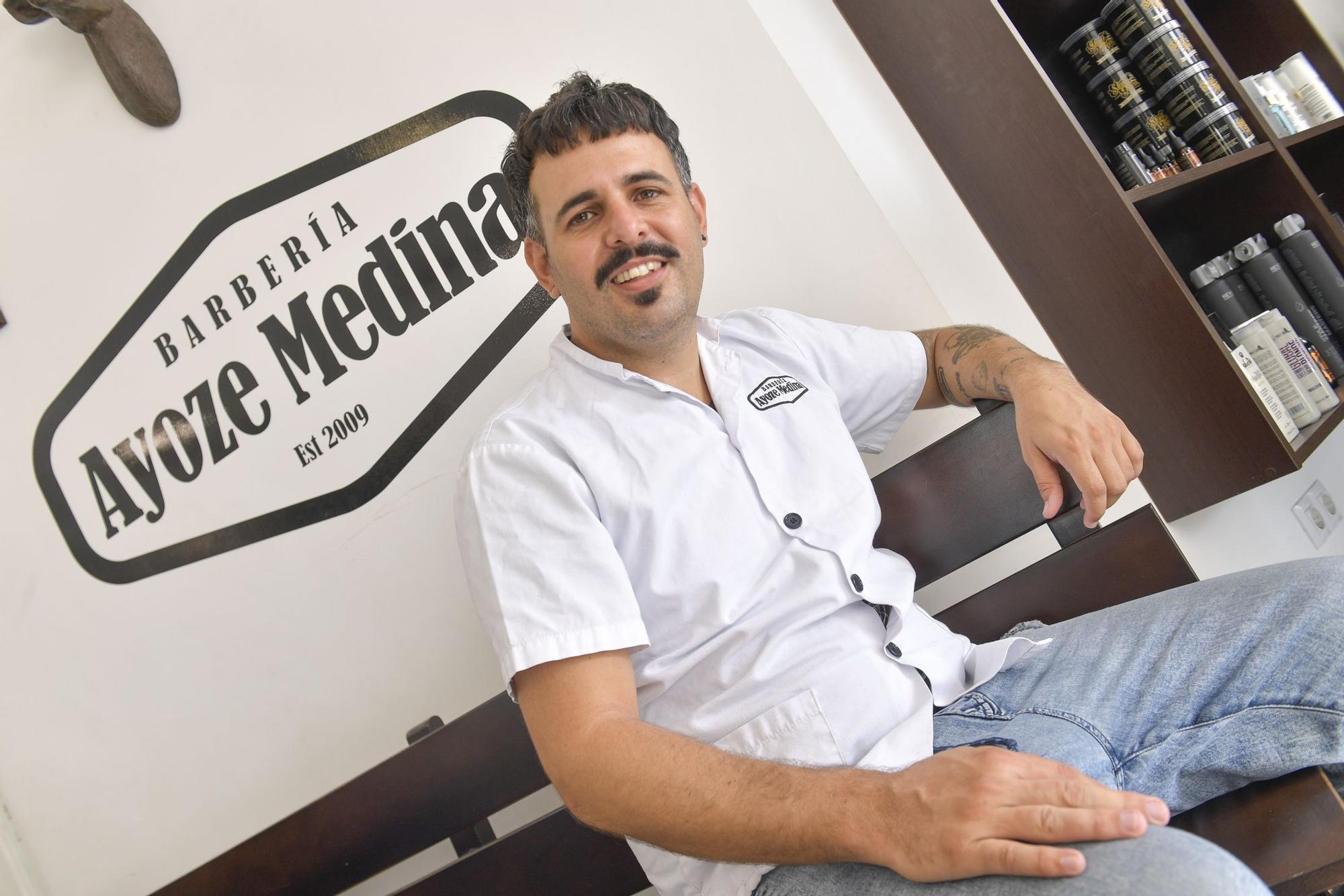 Ayoze Medina, subcampeón internacional de peluquería