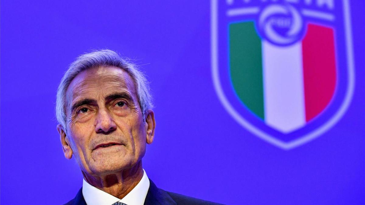 Gravina, presidente de la Federación Italiana de Fútbol