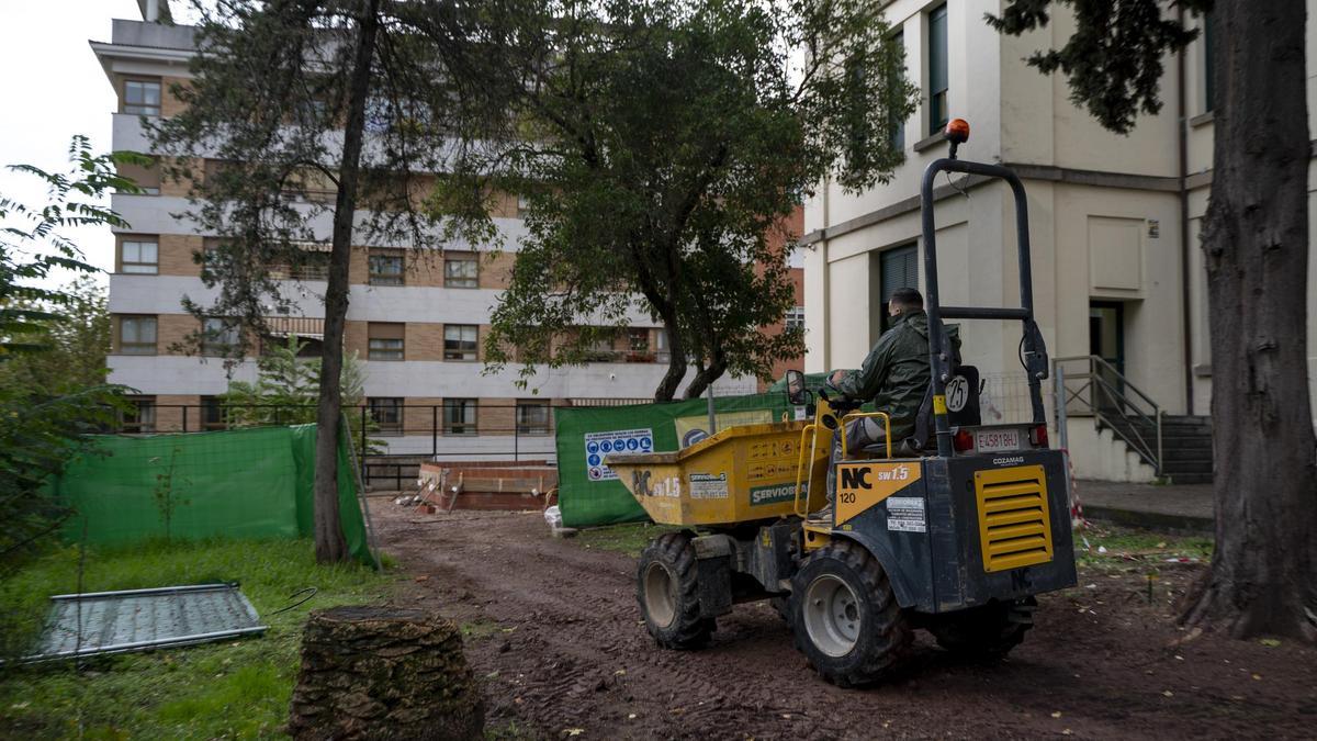 Avanzan los trabajos para la construcción el centro cultural chino en el instituto Panda.