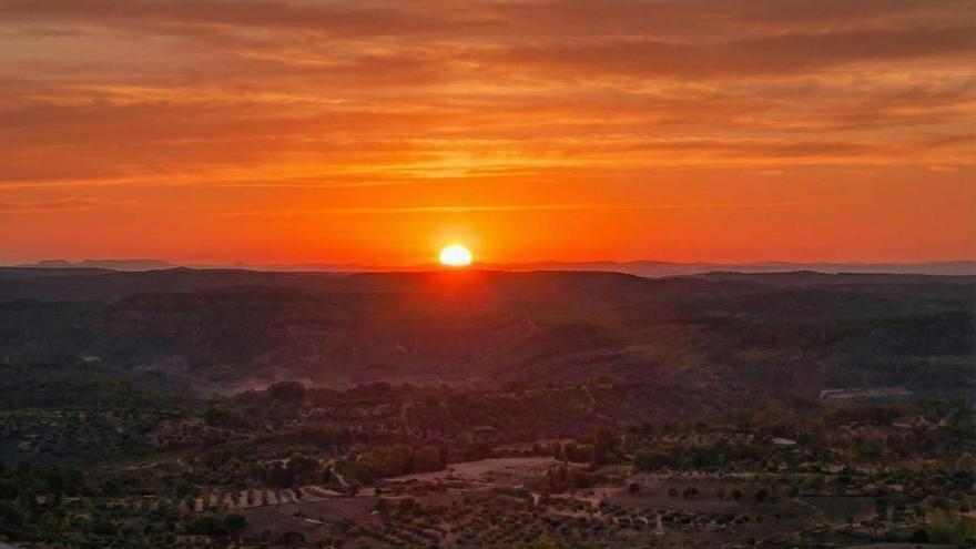 Calaceite se prepara para el gran eclipse total solar de 2026: "Será uno de los atardeceres más bellos de Aragón"