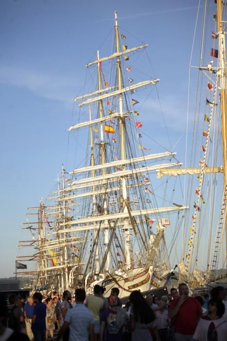 A Coruña, puerto final de la Tall Ships Races 2016