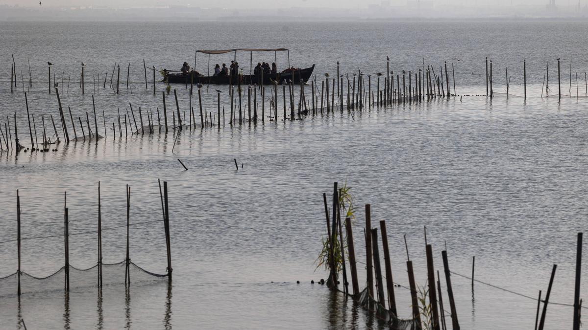 Valencia. VLC. Albufera. El mirador de la Albufera al atardecer