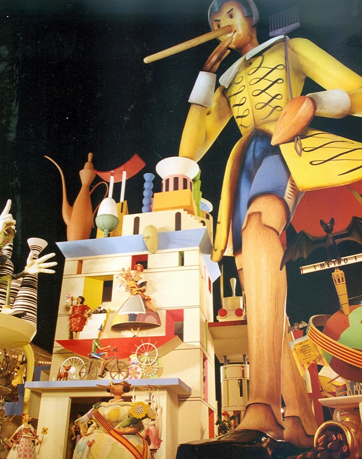 Fallas seleccionadas como "obras maestras"