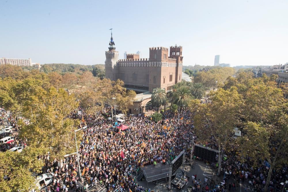 Esclat d'alegria a Catalunya