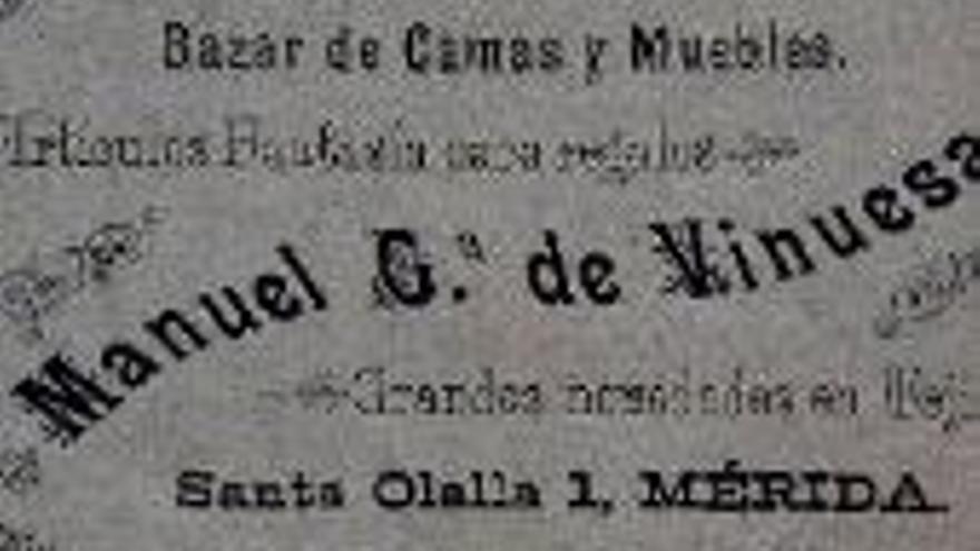 Los García de Vinuesa en Mérida (I)