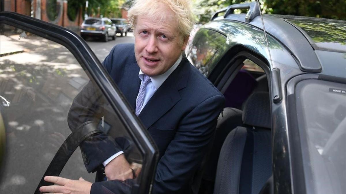 El dirigente conservador Boris Johnson.