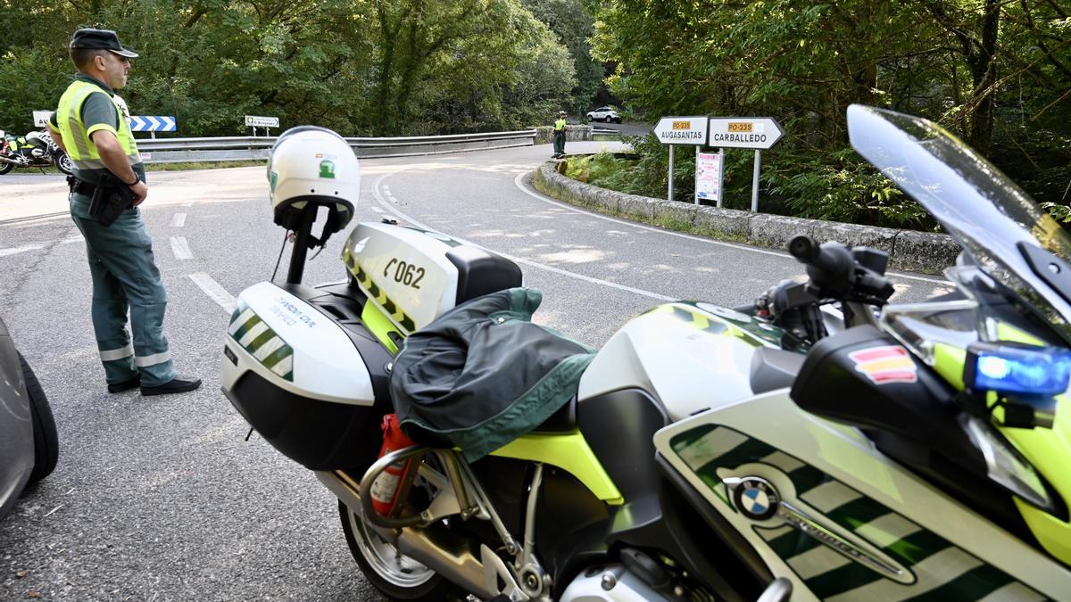 Guardia Civil en el lugar de los hechos.