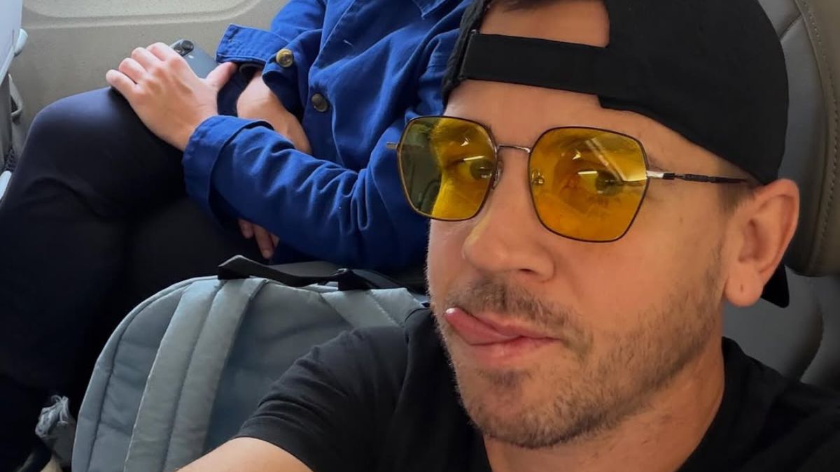 Dabiz Muñoz se suma a la moda de "gafas amarillas" difundida por Llorente