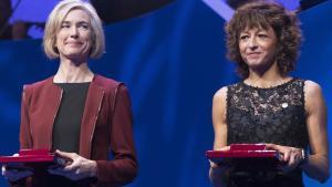 Jennifer Doudna y Emmanuelle Charpentier, en una imagen de 2018.