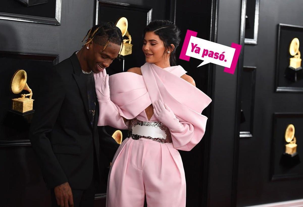 Travis, emocionado con Kylie en los Grammy