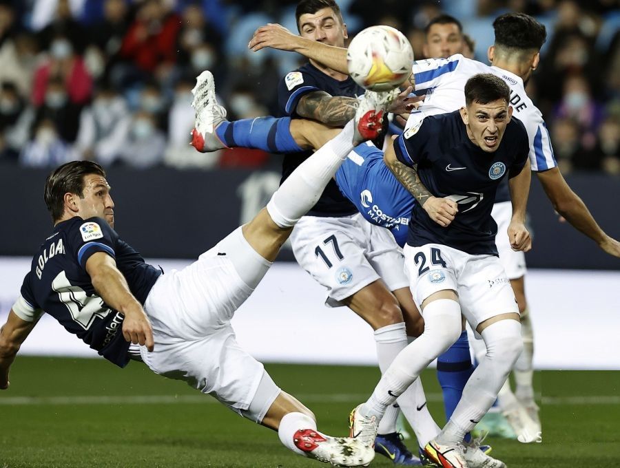 La UD Ibiza golea al Málaga en La Rosaleda