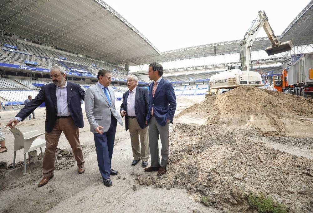 Obras en el Tartiere