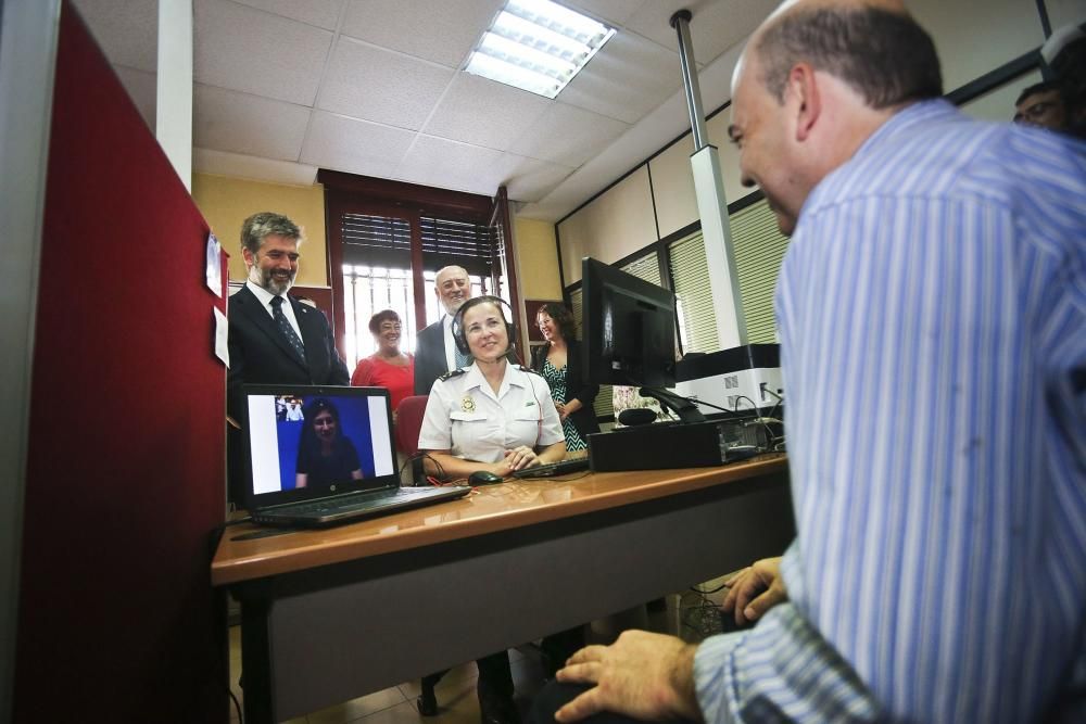 Visita de Ignacio Cosidó a la Jefatura Superior de Policía de Asturias