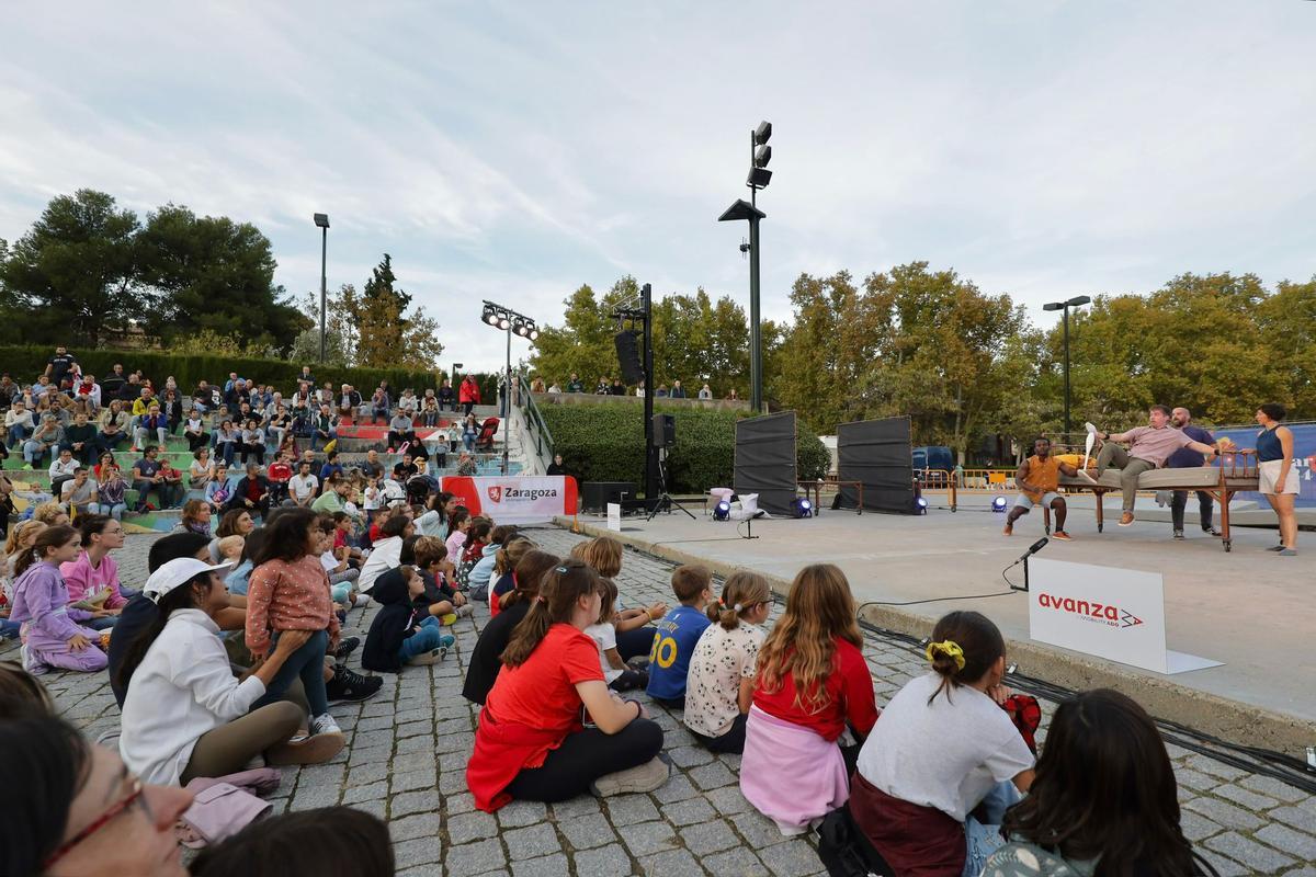 En imágenes | Actuación de 'La Trócola Circ' en el Parque Delicias En imágenes | Actuación de 'La Trócola Circ' en el Parque Delicias